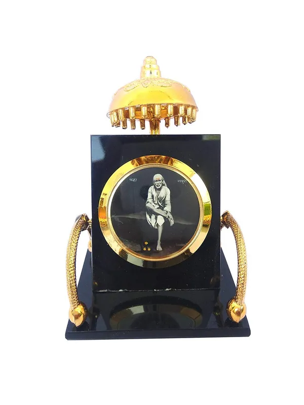 Plastic_Sai_Baba,_Black,Golden