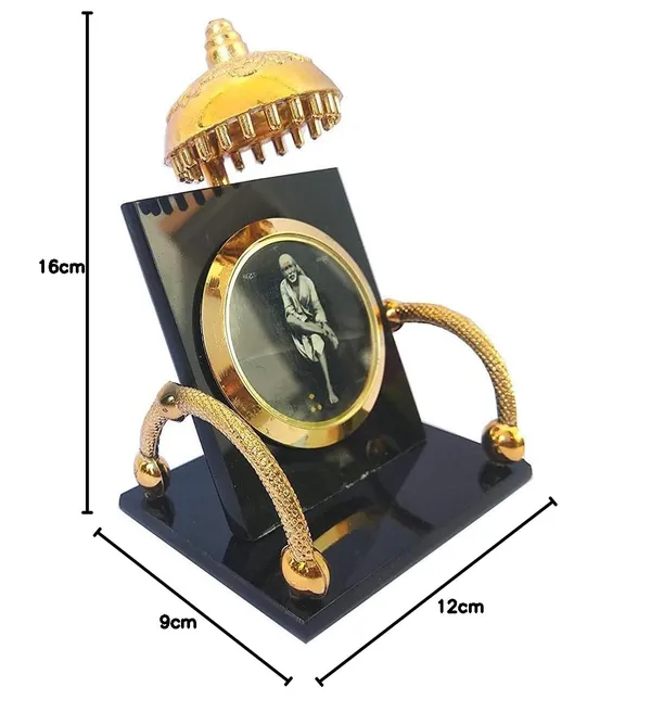 Plastic_Sai_Baba,_Black,Golden
