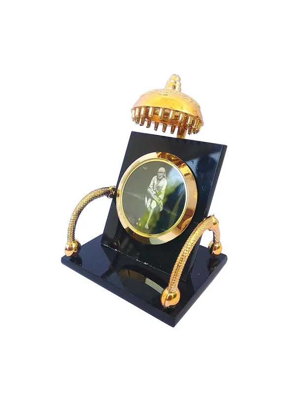 Plastic_Sai_Baba,_Black,Golden