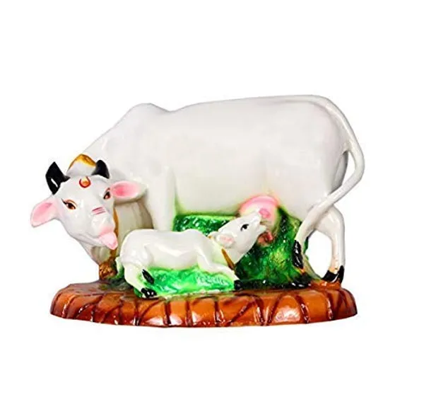 Gifts_kamdhenu_Nandi_Cow_with_Calf_Showpiece_for_Home_Decor_Gifts_Home_Office