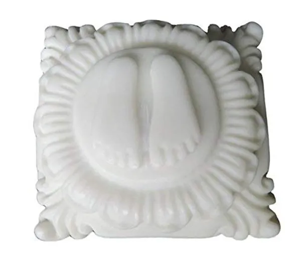 Gifts_Charan_Paduka_Handmade_Polymarble_for_Home_Decor_&_Pooja_Ghar_(10cm_x_12cm_x_5cm),_Multicolor