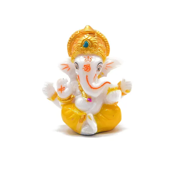 Gifts_Lord_Ganesha_Beautiful_Car_Dashboard_Idol_Figurine_Showpiece_Sculpture_Hindu_Good_Luck_God_Statues_(Yellow,_2_Inch).
