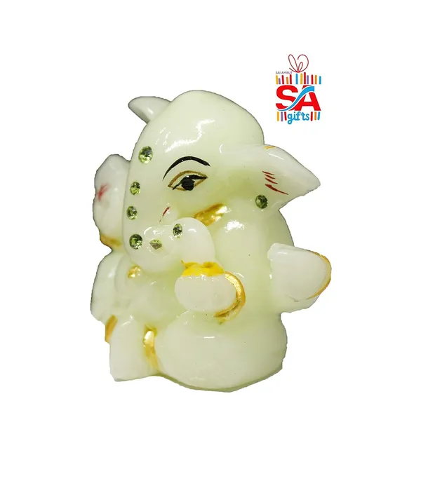 S_A_Gifts_Sai_Amrut_Ganesha_Idol_Murti_Statue_for_Home_Decor_and_Gifts_Colour-Radium_Green