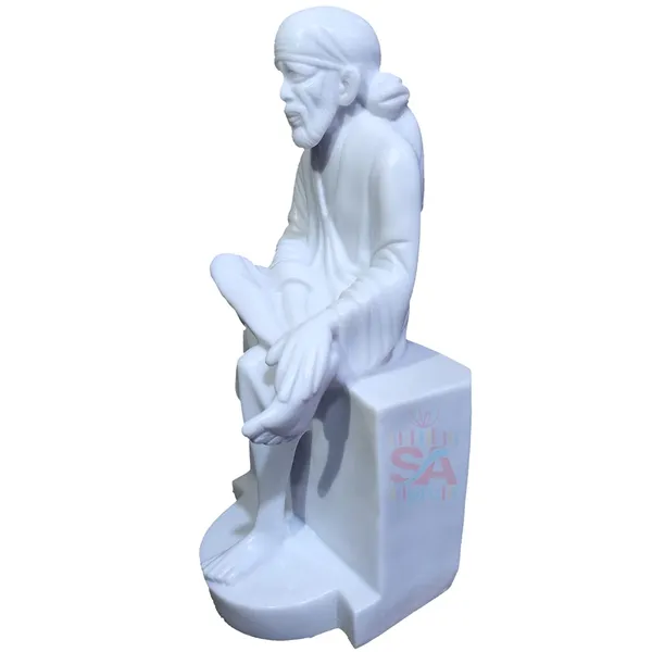 Sai_Amrut_Gifts_Sai_Baba_marble_Dust_Statue_Decorative_Showpiece_-_12"_(Marble,_White)_-_Home_Decor