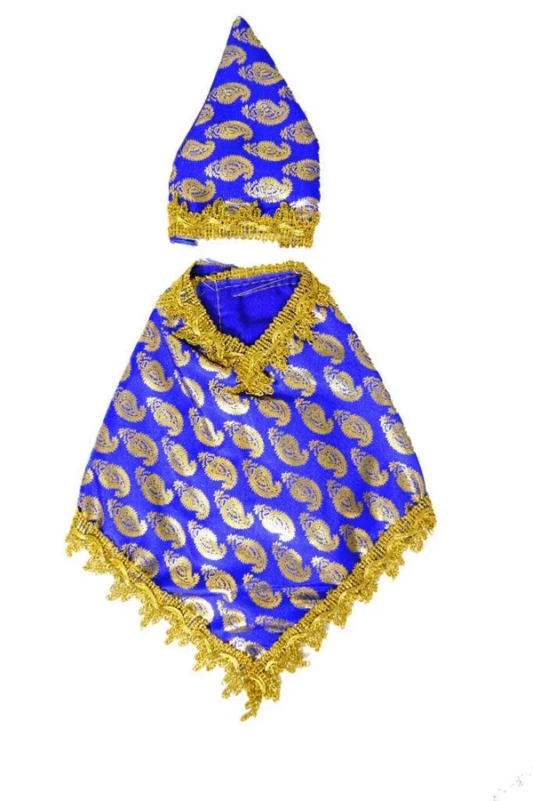 Beautifully_Handcrafted_Sai_Baba_Medium_Size_Vastra/Poshak_(Pack_of_5_,_3.5_Inch)