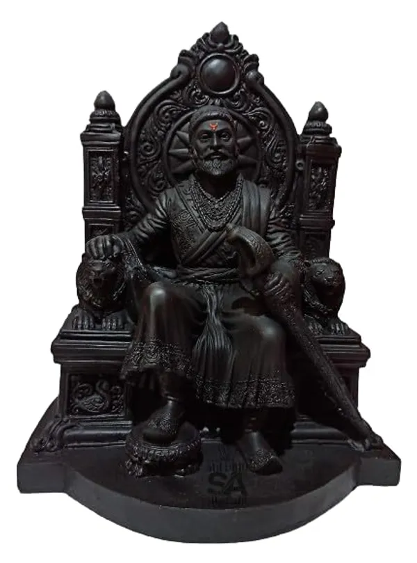 S_A_Gifts_Sai_Amrut_Chhatrapati_Shivaji_Maharaj_The_Legend_of_Maharashtra_Statue_(1_feet,_Black)