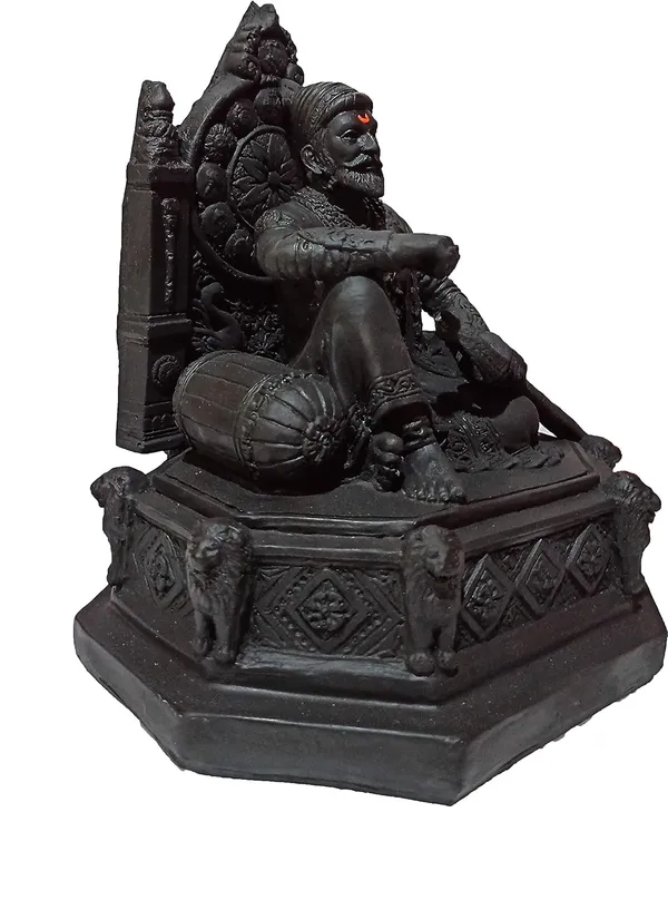 Sai_Amrut_Chhatrapati_Shivaji_Maharaj_The_Legend_of_Maharashtra_Statue_Idol_(8_Inch)_Marble