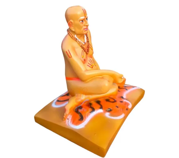 Gifts_Swami_Samarth/God_Idol/Murti_in_Sitting_Position_for_Car_Dashboard_(3_inches,_Dust_Marble),_Wedding