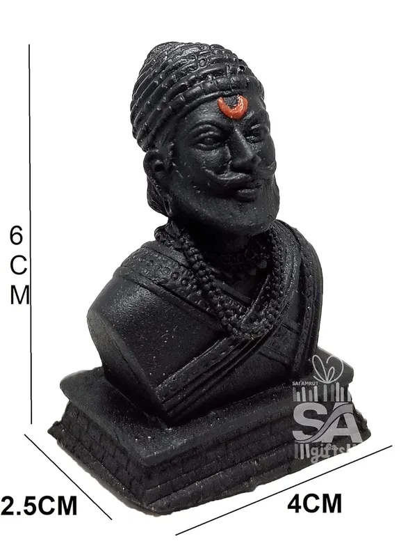 S_A_Gifts_Sai_Amrut_Chhatrapati_Shivaji_Maharaj_The_Legend_of_Maharashtra_Statue_for_Car_Dashboard_6CM_(Design_7)