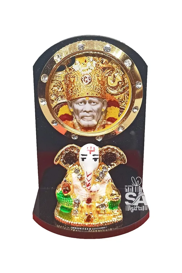 Gifts_Acrylic_Baba_ganapti_Idol_for_Car_Dashboard_Decorative_Showpiece_-_6.35_cm_(Mukut_Face)