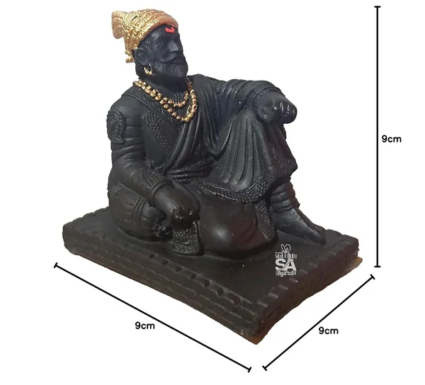Stone_Chhatrapati_Shivaji_Maharaj_Statue,_Standard,_Brown