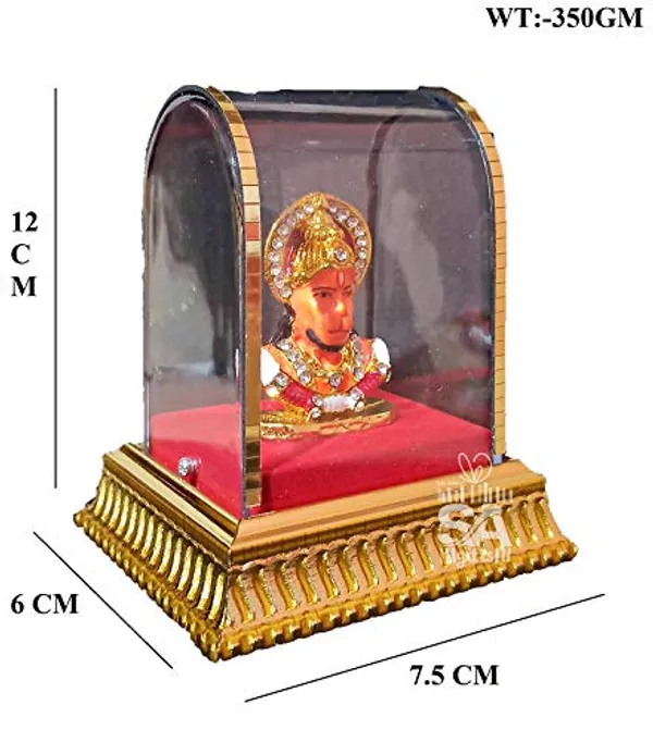 Polystone_Lord_Hanuman_Half_Idol_for_Car_Dashboard,_Showpiece_for_Temple,_Home_&_Office_Decor_(