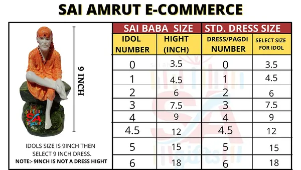 S_A_Gifts_Beautifully_Handcrafted_Sai_Baba_Dress,_Vastra,_Poshak_Embroidery_Work_with_Stone_(4.5_Inch,_Assorted_Colours)
