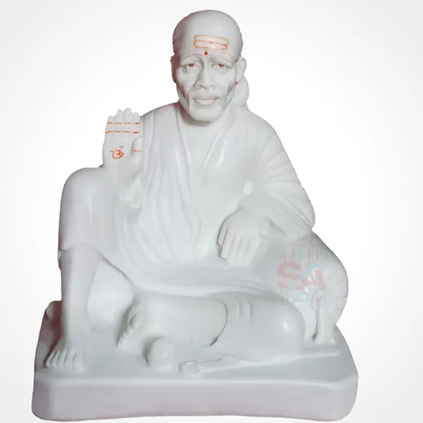 Sai_Amrut_Marble_Ashirwad_Hand_DWARKAMAI_Baba_Idol/Murti_for_Home_and_Office_Dacor/Used_in_Pooja/Mandir