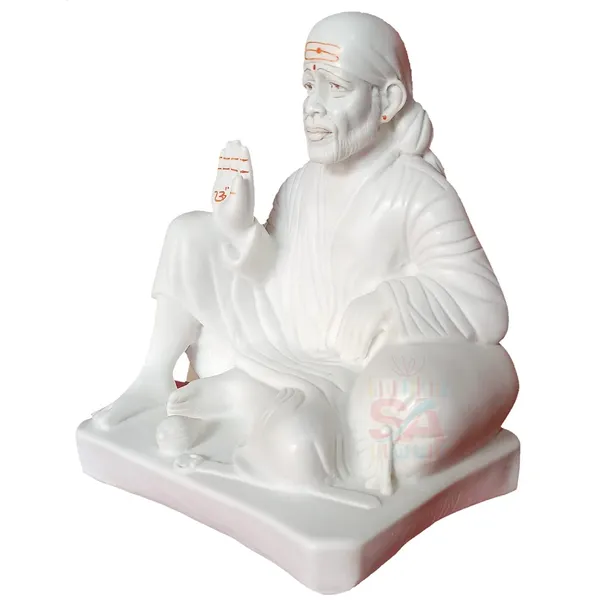 Sai_Amrut_Marble_Ashirwad_Hand_DWARKAMAI_Baba_Idol/Murti_for_Home_and_Office_Dacor/Used_in_Pooja/Mandir