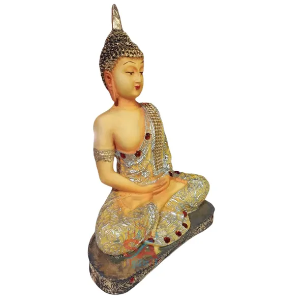 Polyresin_Meditating_Sitting_Buddha_Statue_Showpiece_for_Home_Decoration_and_Gifting_(9_inch,_Yellow)