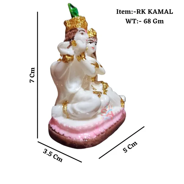 Polymarble_Gold_Foil_Work_Radha_Krishna_Murti_Idol_Decorative_Showpiece_for_Home_Decor,_Pooja_(7_cm)