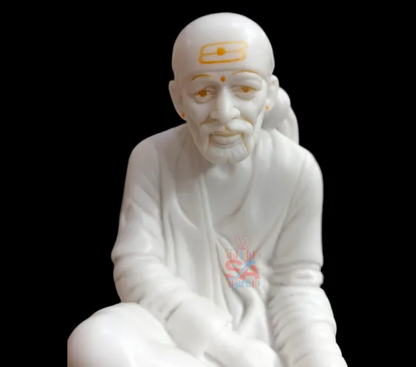 Marble_Dust_Sirdi_Sainath_Baba_Idol_for_Pooja_Room_and_Home_Decor_(9_Inch)