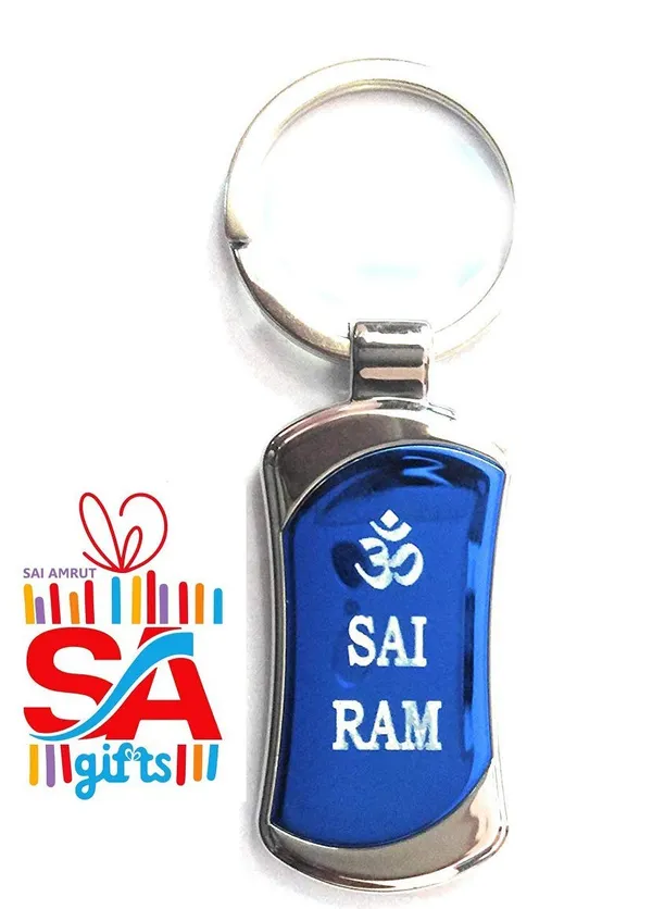 Sai_Amrut_Shirdi_Sai_Baba_Stainless_Steel_Key_Chains_for_Car,_Home_and_Bike(Blue_4)