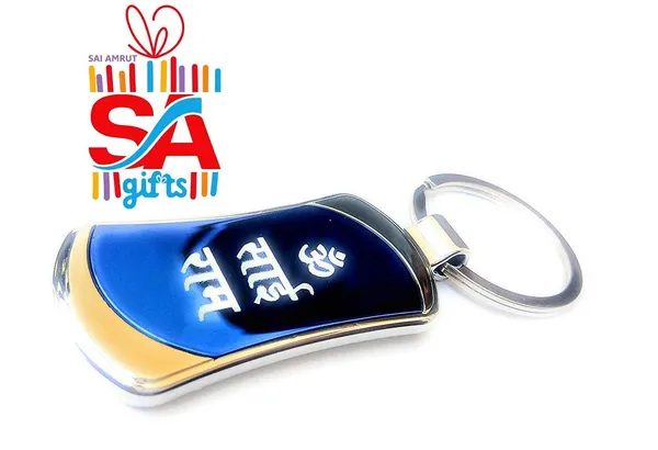 Sai_Amrut_Shirdi_Sai_Baba_Stainless_Steel_Key_Chains_for_Car,_Home_and_Bike(Blue_2)