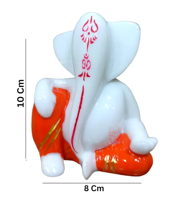 Tilak_Ganesh_Idol_for_Car_Dashboard,_Small_Marble_Idol_God_Ganesha_Statue_Murti_Ganpati_Idol_Figurine_(Red_and_White)