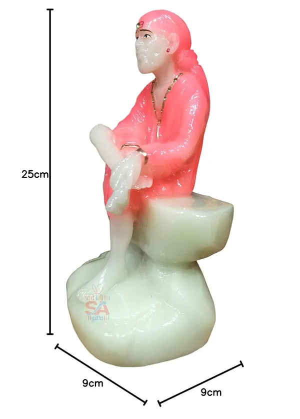 Sai_Baba_Sitting_Murti_Marble_Dust_Idol_Statue_for_Pooja_(Radium_Glowing_in_Night)