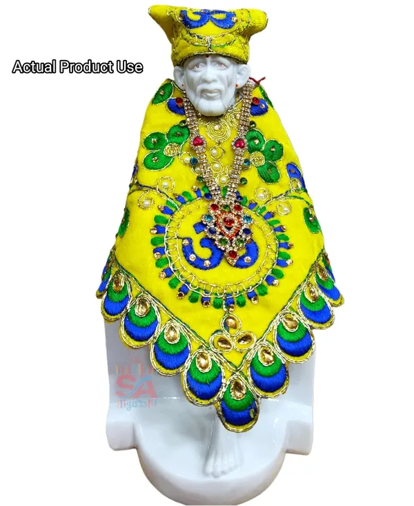 Sai_Baba_Velvet_Dress_Set_Pack_Of_7_Om_Printed_Handcrafted_Dresses_Multi_Colored_Sai_Ram_Vastra_Poshak_Embroidered_Spiritual_Attire_0no_3_5inch