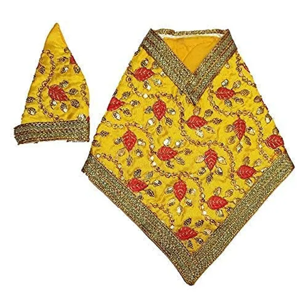 Handcrafted_Sai_Baba_Poshak_Dresses_-_Multi-Coloured_Velvet_Cloth_-_Sai_Ram_Vastra_-_Unique_and_Divine_Sai_Baba_Dress_Set_-_Pack_of_7_(3No_7.5_Inch,_Design_-_1)