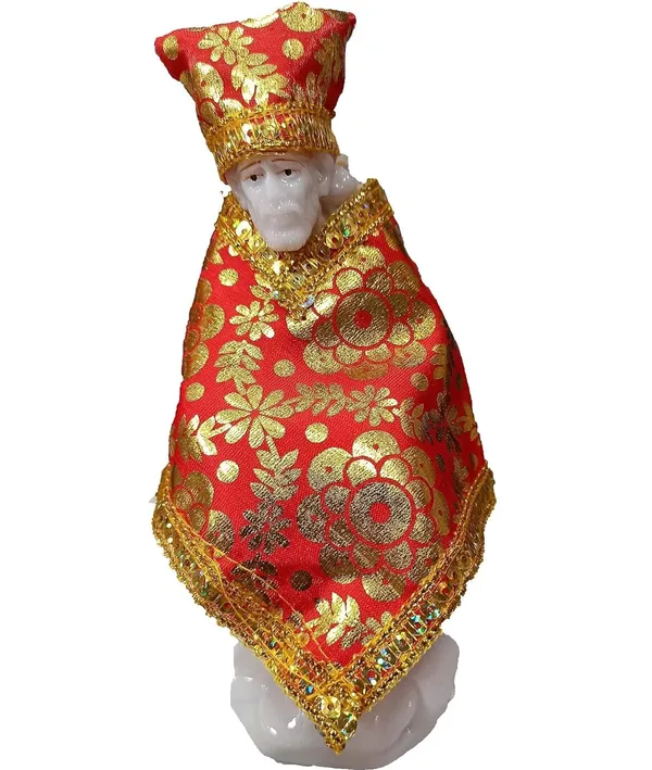 Handcrafted_Sai_Baba_Poshak_Dresses_-_Multi-Coloured_Velvet_Cloth_-_Sai_Ram_Vastra_-_Unique_and_Divine_Sai_Baba_Dress_Set_-_Pack_of_7_(3No_7.5_Inch,_Design_-_5)