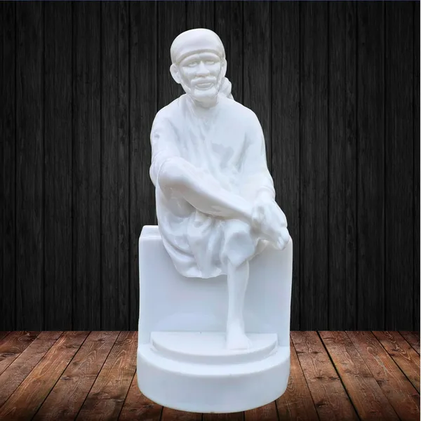 Sai_Amrut_Replica_of_Sai_Baba_Samadhi_Mandir_Marble_Idol_Statue_for_Pooja_(White)