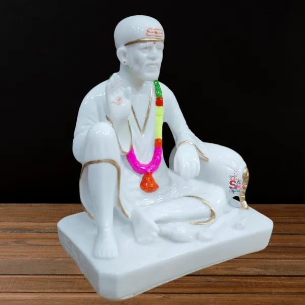 Sai_Amrut_Gifts_Italian_Marble_Sai_Baba_Dwarkamai_Statue_for_Home_and_Pooja_Room_(6_*_5_Inch)