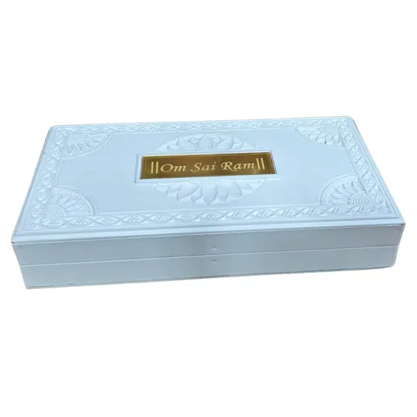 Gold_Plated_Sai_Baba_Photo_Frame_With_Charan_Paduka_Box_Return_Gifts