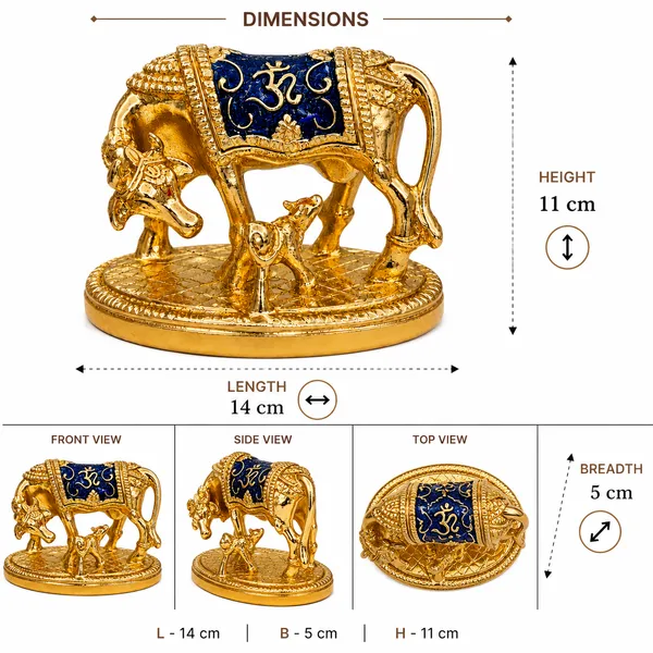 Kamdhenu_Cow_with_Calf_Idol_–_Gold_Finish_Decorative_Showpiece_with_Om_Design_|_Vastu,_Pooja_&_Home_Decor_|_14_x_5_x_11_cm