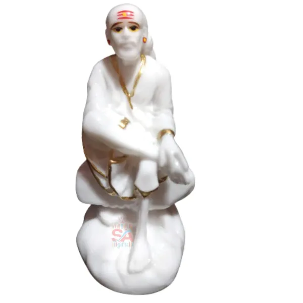 Sai_Baba_Murti_Italian_Marble_Dust_Idol_Statue_For_Pooja_White_3_5_Inch
