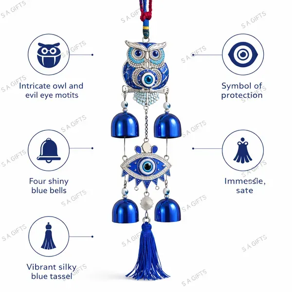 Sai_Amrut_Gifts_Blue_Evil_Eye_Owl_Hanging_Wind_Chime_Home_Decor_Door_Car_More