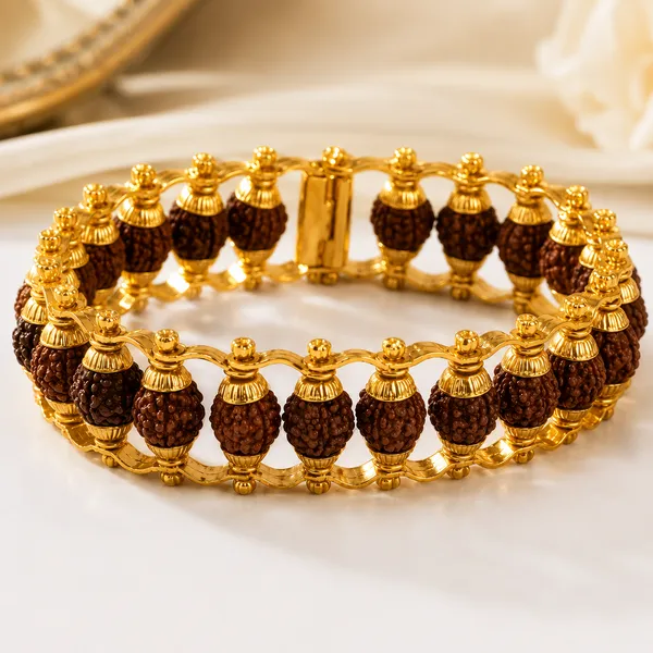 Premium_Rudraksha_Gold_Bracelet_for_Men_&_Women_|_Spiritual_Bracelet_|_Sai_Amrut_Gifts,_Shirdi