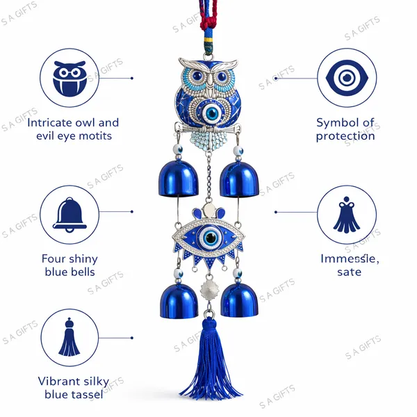 Sai_Amrut_Gifts_Blue_Evil_Eye_Owl_Hanging_Wind_Chime_|_Home_Decor_Door_Car_Hanging_|_Protection_&_Good_Luck_Charm