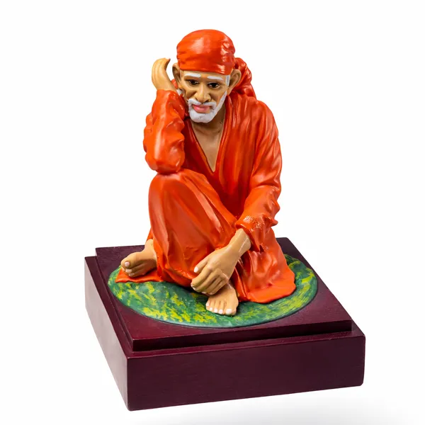 Sai_Baba_Sitting_Statue_Idol_|_Premium_Quality_Decorative_Showpiece_|_Home_Temple,_Office_&_Gift_Item_|_5_Inch_(Orange)
