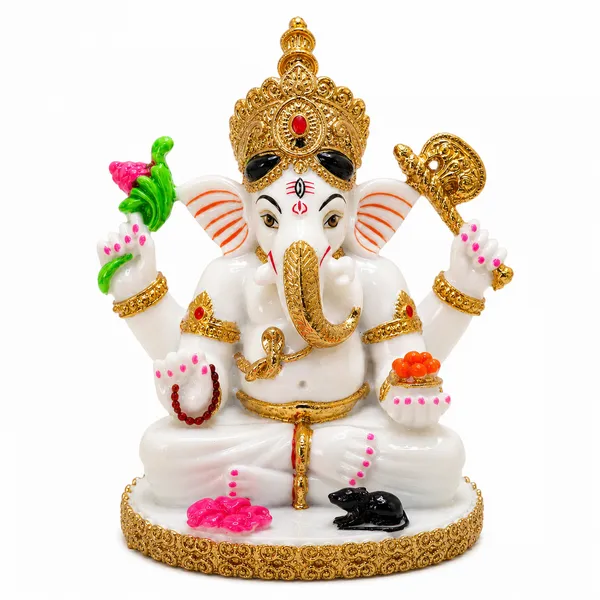 Siddhivinayak_Ganapati_Idol_for_Home_&_Office_Decor_6_Inch