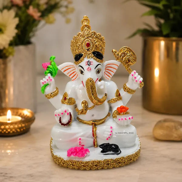 Siddhivinayak_Ganapati_Idol_for_Home_&_Office_Decor_6_Inch