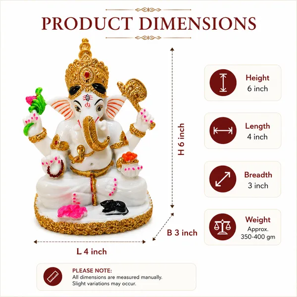 Siddhivinayak_Ganapati_Idol_for_Home_&_Office_Decor_6_Inch