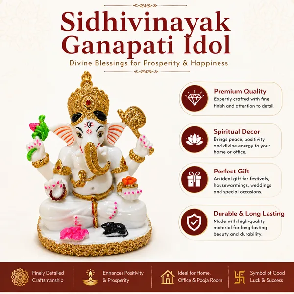 Siddhivinayak_Ganapati_Idol_for_Home_&_Office_Decor_6_Inch