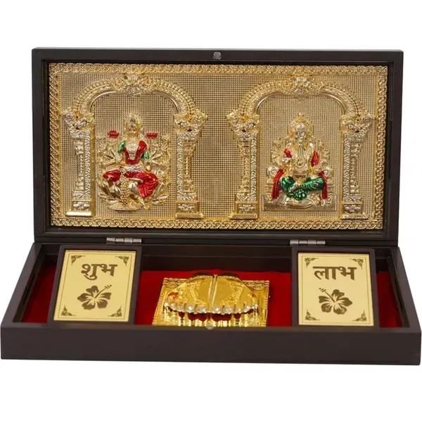 Sai_Amrut_Gifts_Gold_Plated_Laxmi_Ganesh_Gift_Box_With_Shubh_Labh_Charan_More