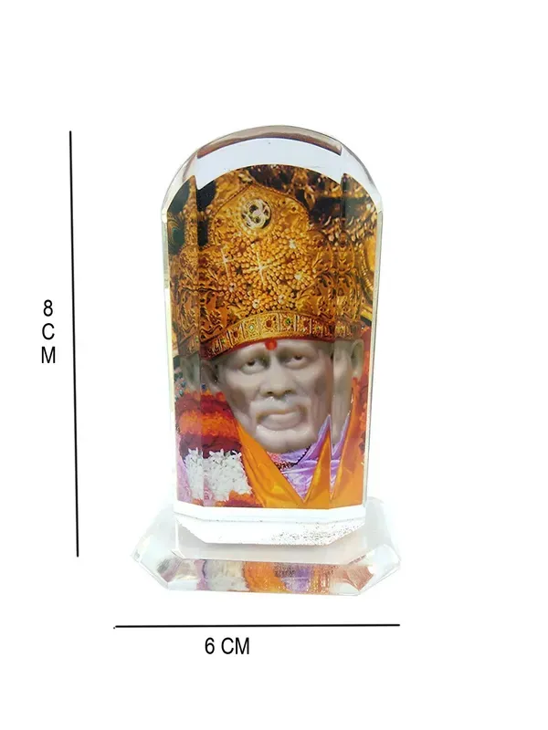 S_A_Gifts_Acrylic_Sai_Baba_Car_Dashboard_Idol_Cum_Desk_Stand_Multicolour
