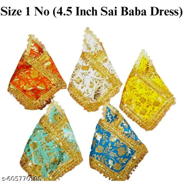 Sai_Amrut_Gifts_Sai_Baba_Printed_Dress_4_5_Inch_Idol_Daily_Wear_Clothes