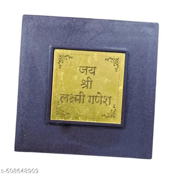 Gold_Plated_Laxmi_Ganesh_Idol_With_Charan_Paduka_Box_3_Inch_Religious_Gift