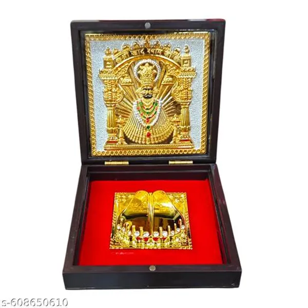 Premium_4x4_Inch_Gold_Plated_Khatu_Shyam_Ji_Murti_Idol_With_Charan_Paduka_In_Wooden_Box_For_Car_Dashboard_Home_Decor_Gift