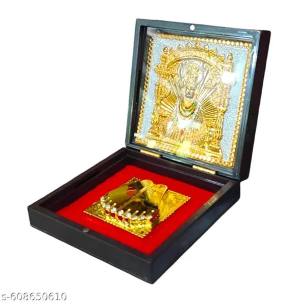 Premium_4x4_Inch_Gold_Plated_Khatu_Shyam_Ji_Murti_Idol_With_Charan_Paduka_In_Wooden_Box_For_Car_Dashboard_Home_Decor_Gift