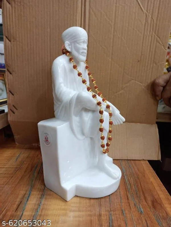 Sai_Baba_Marble_Idol_For_Home_Mandir_Office_Decor_Shirdi_Sai_Baba_Spiritual_Murti_Showpiece_Multiple_Size_Options