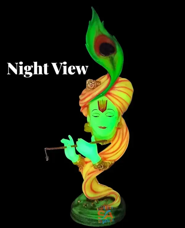 Radium_Marble_Dust_Beautiful_Krishna_With_Flute_Use_In_Pooja_Room_Or_Home